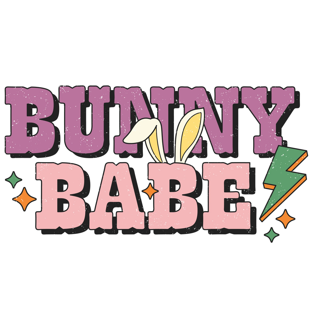 BunyBabe  Easter  Easter Day Holiday Ready To Press Dtf Transfers dtfintexas