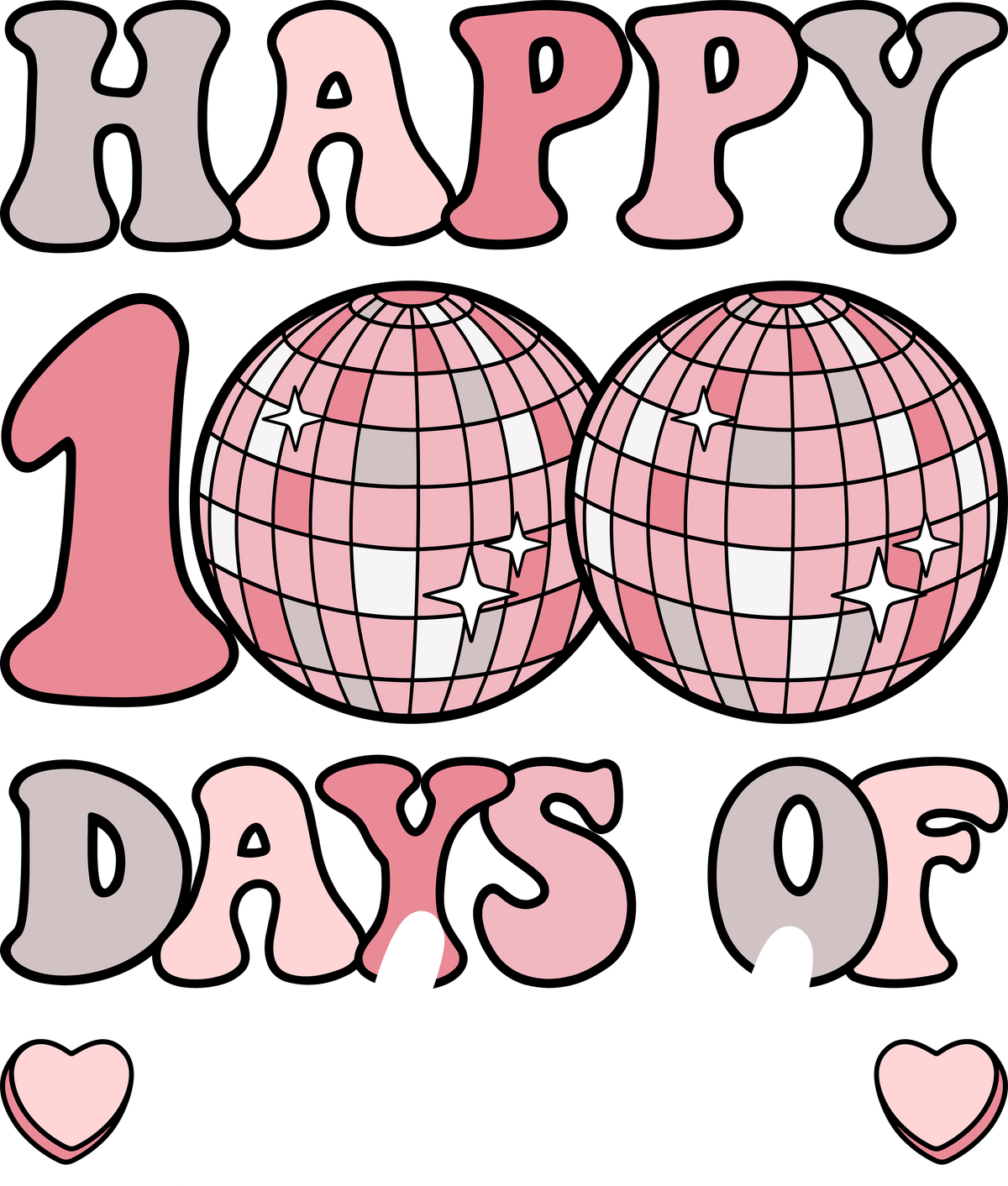 100 Days of School Love (52) 100 Days School Military & First Responders Ready To Press Dtf Transfers dtfintexas