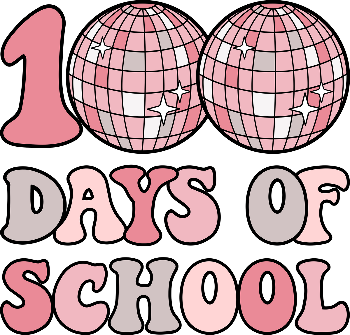 100 Days of School Love (52) 100 Days School Military & First Responders Ready To Press Dtf Transfers dtfintexas