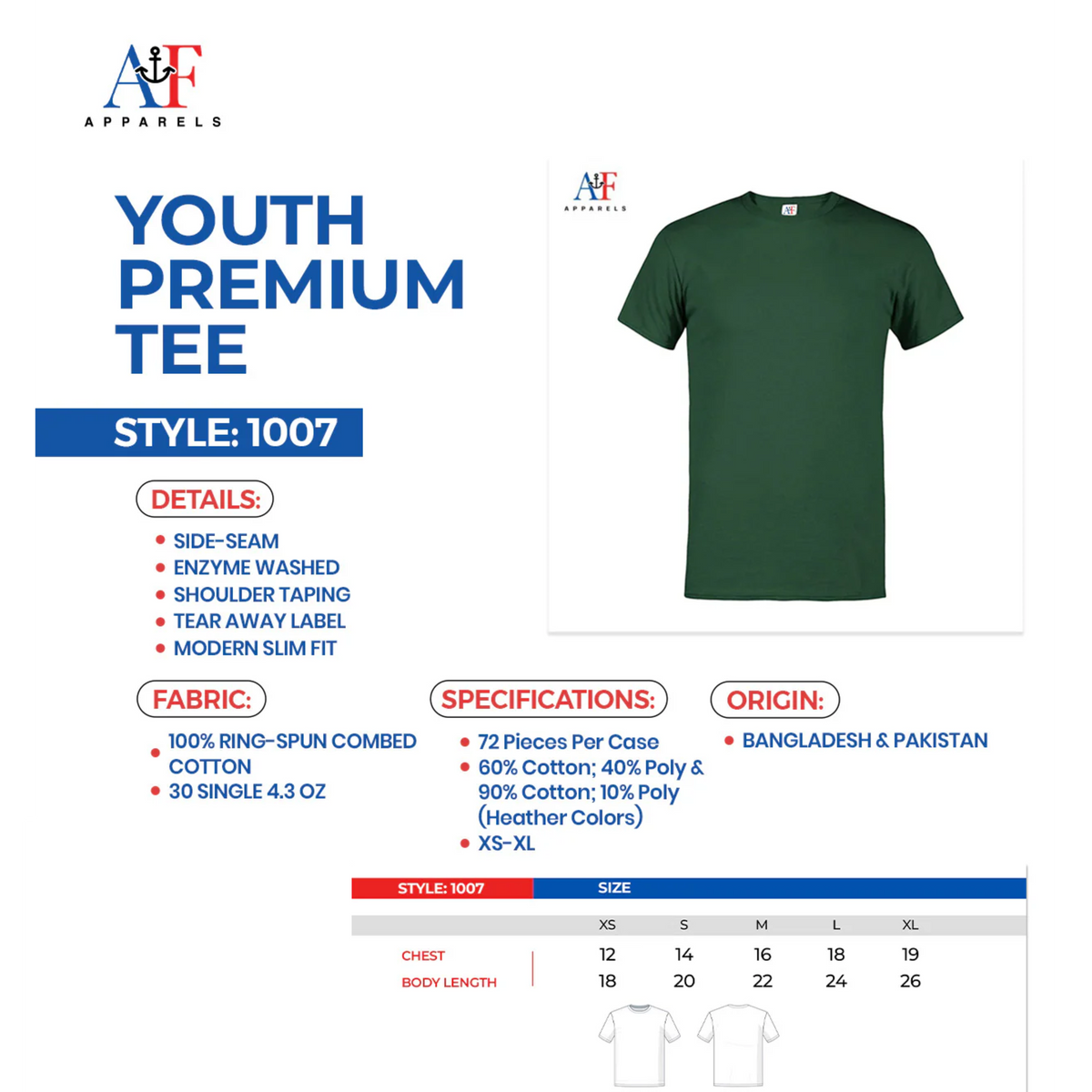 Premium Unisex Youth Tees