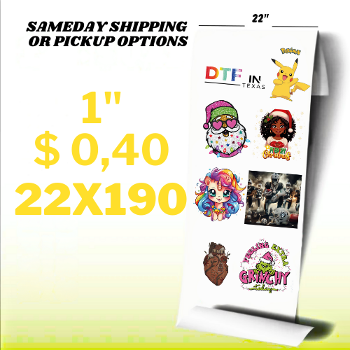 Custom DTF Gang Sheet - dtfintexas