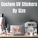 UV DTF 3D PermaStickers Custom by Size dtfintexas