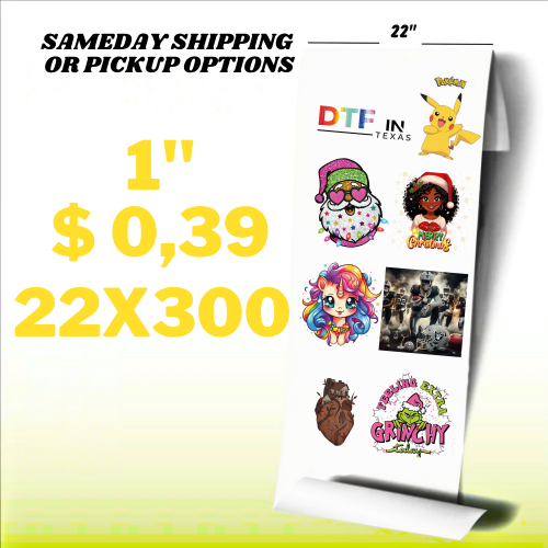 Custom DTF Gang Sheet - dtfintexas