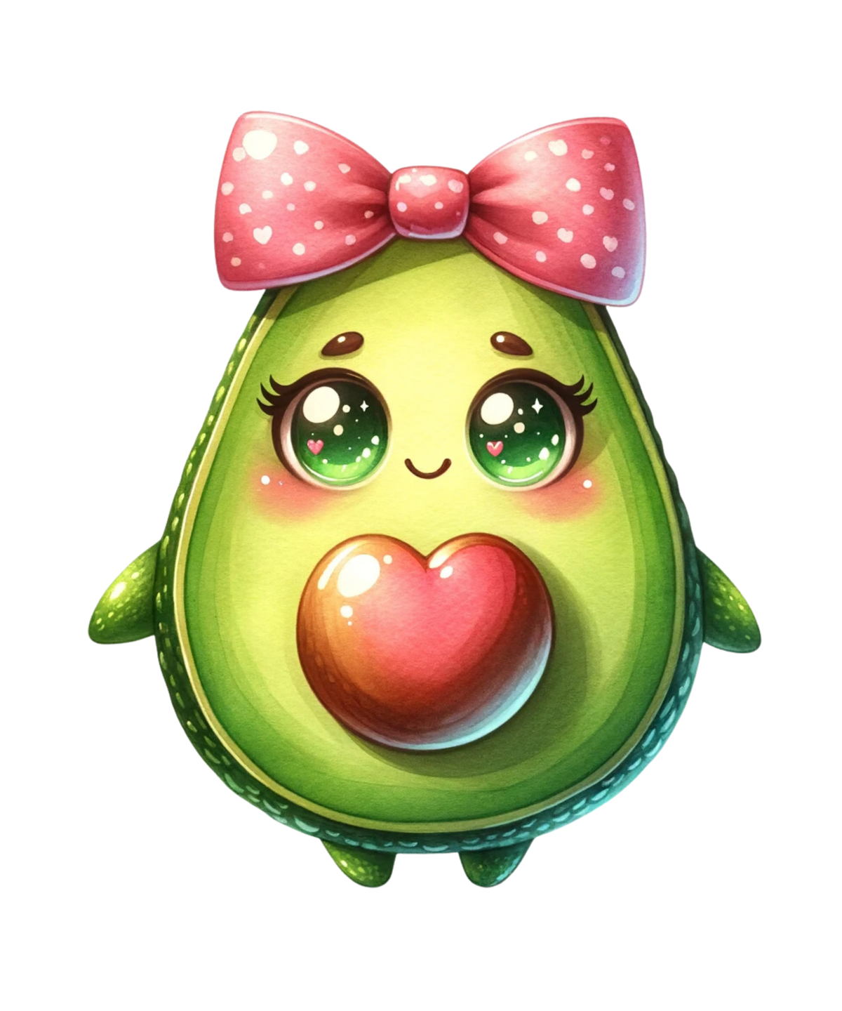 Avocado(1) Cute  Valentine' s Day  Holiday Ready To Press Dtf Transfers dtfintexas
