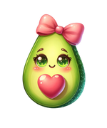 Avocado(5) Cute  Valentine' s Day  Holiday Ready To Press Dtf Transfers dtfintexas