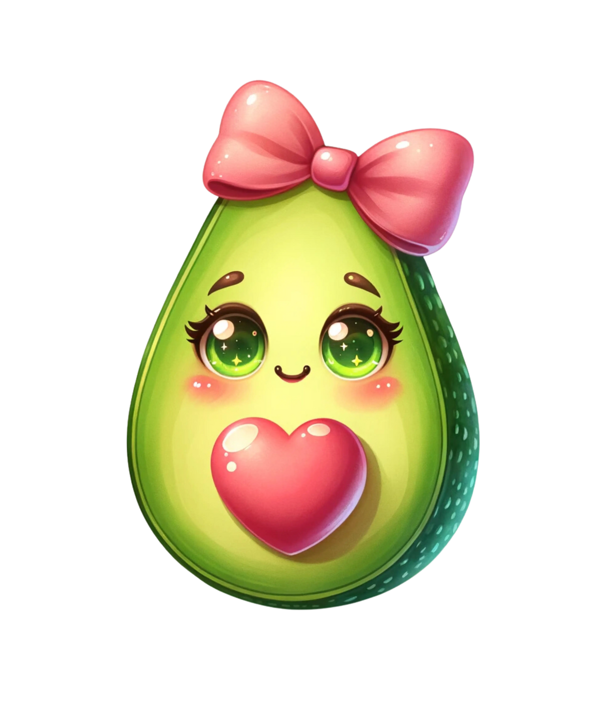 Avocado(5) Cute  Valentine' s Day  Holiday Ready To Press Dtf Transfers dtfintexas