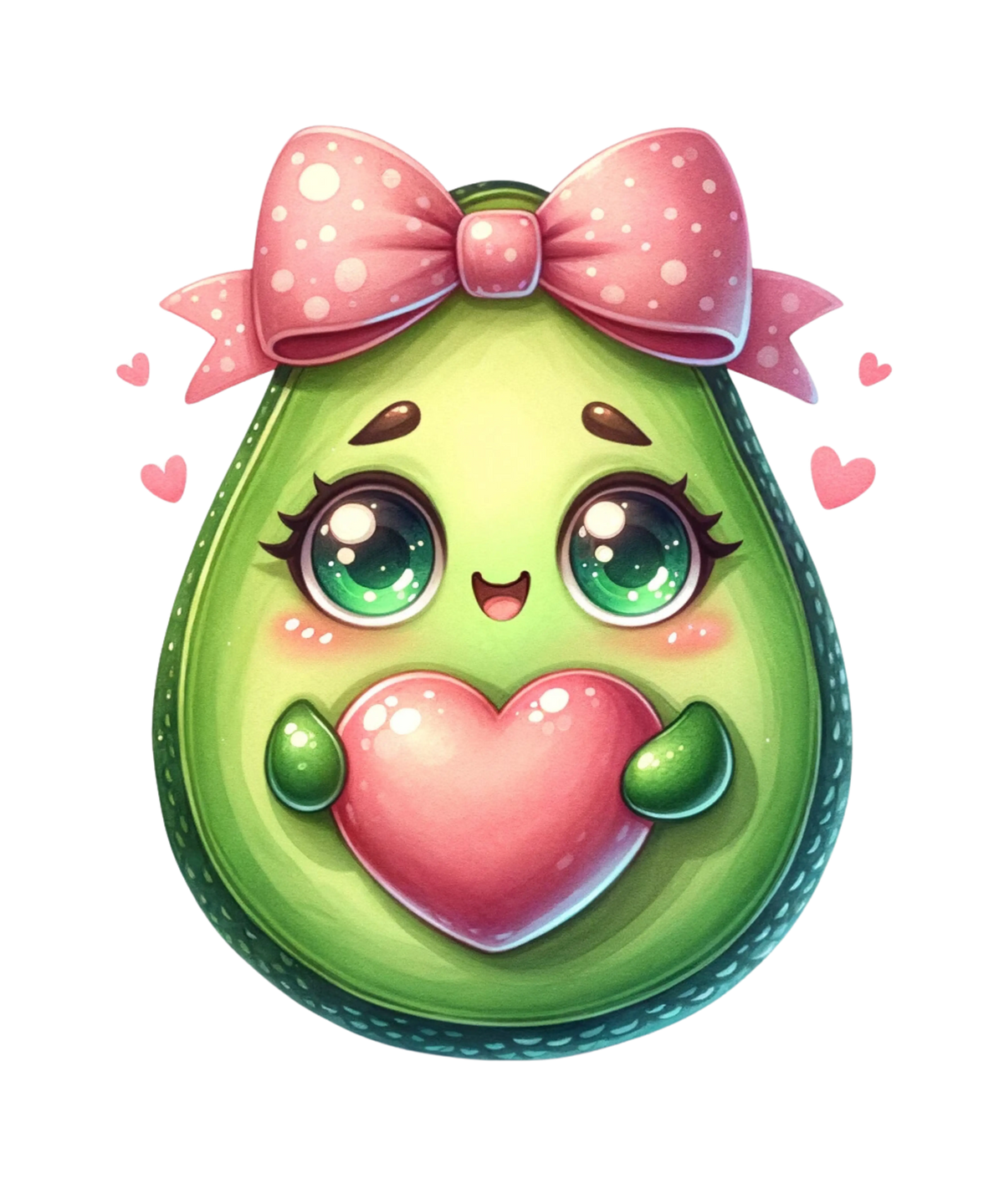 Avocado(7) Cute  Valentine' s Day  Holiday Ready To Press Dtf Transfers dtfintexas