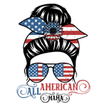 All Amerıcan Mama 01 PATRIOTIC  HOLIDAYS READY TO PRESS dtfintexas