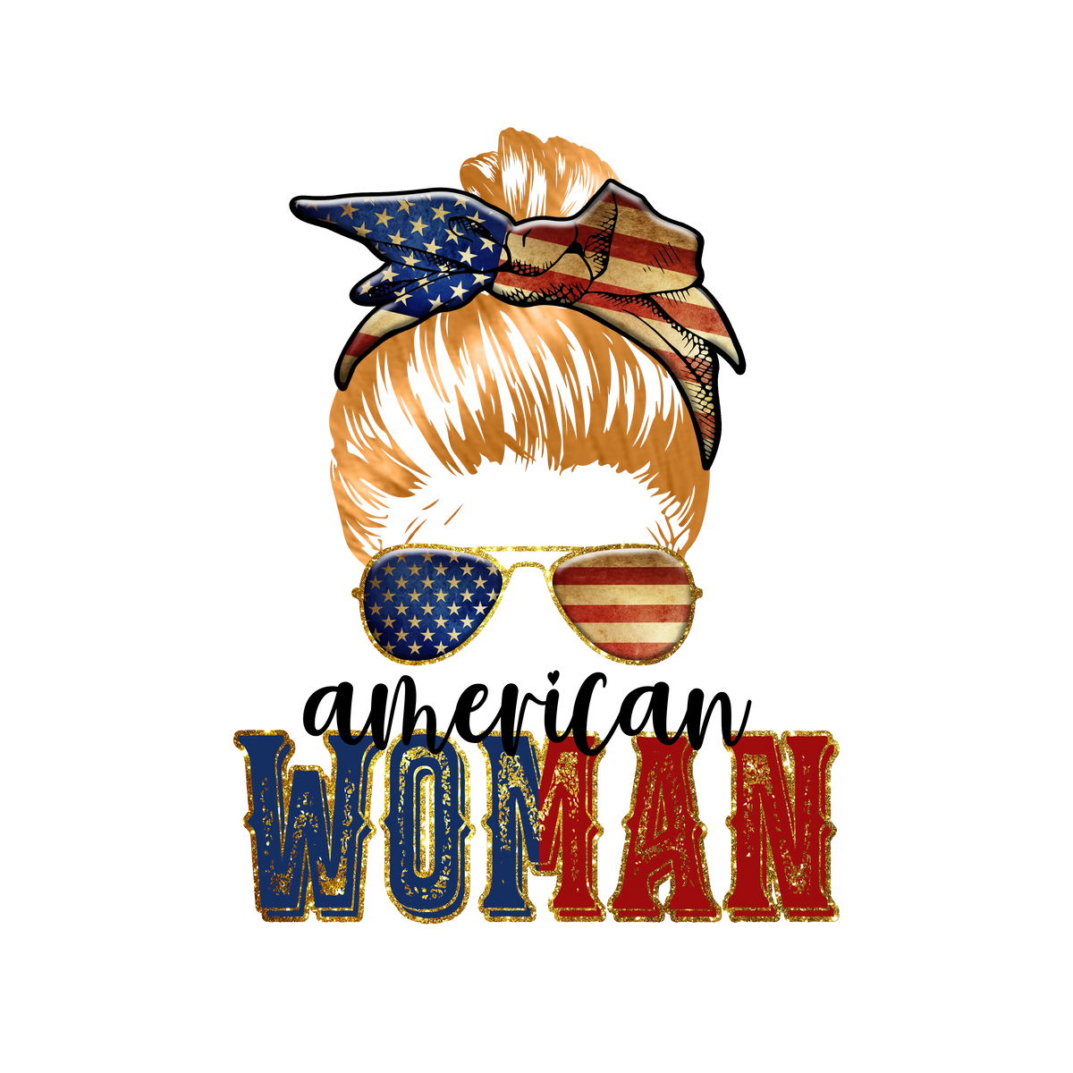 All American Mama Sublimation Mother's Day Holiday Ready To Press Dtf Transfers dtfintexas