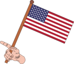 Amerıcan Flag 27 PATRIOTIC  HOLIDAYS READY TO PRESS dtfintexas