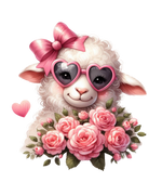 Animal Valentina (3)   Valentine' s Day  Holiday Ready To Press Dtf Transfers dtfintexas