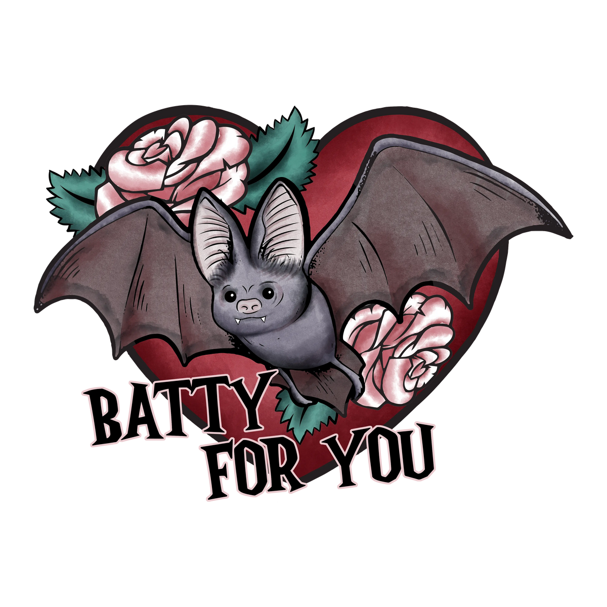 Batty for you  Farm Animals  Animals  Ready To Press Dtf Transfers dtfintexas
