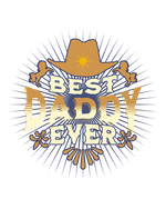 Best Daddy EverCowboy Hat Father's Day Holidays Ready To Press Dtf Transfers dtfintexas