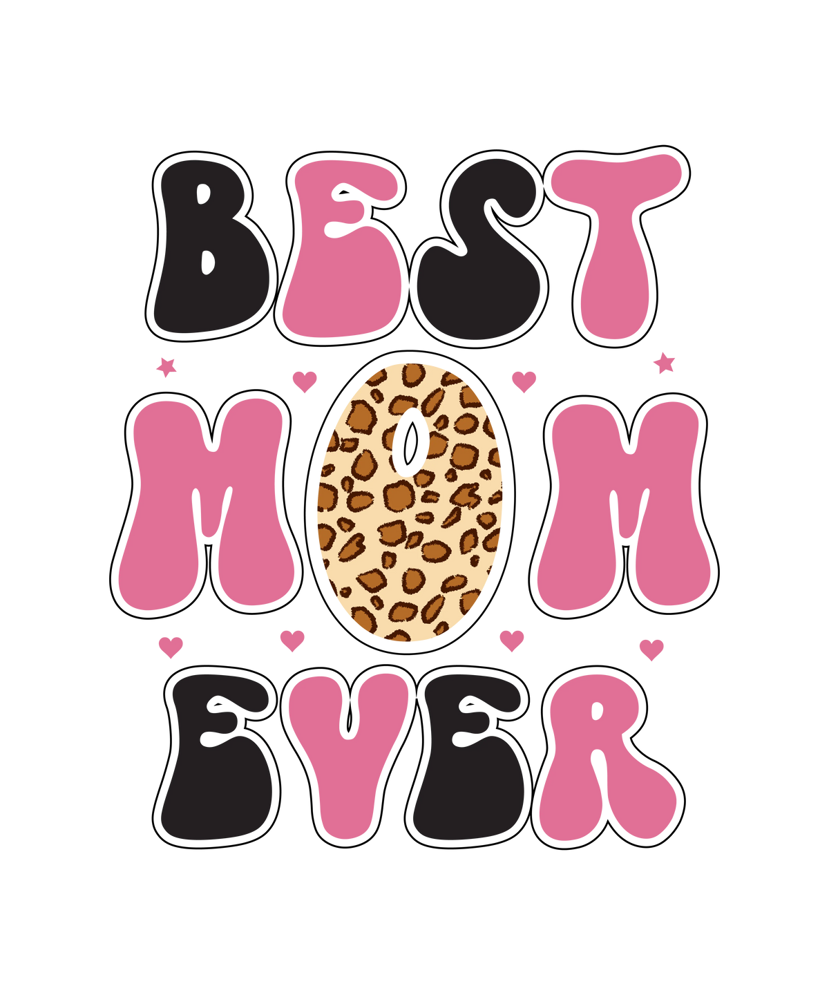Best Mom Ever Mother's Day Holiday Ready To Press Dtf Transfers dtfintexas