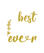 Best Year Ever   New Year's Eve  Holiday Ready To Press Dtf Transfers dtfintexas