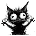 Black Cat (61) Cats Animals Ready To Press Dtf Transfers dtfintexas