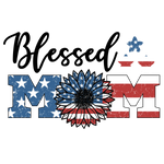 Blessed Mom 01 PATRIOTIC  HOLIDAYS READY TO PRESS dtfintexas