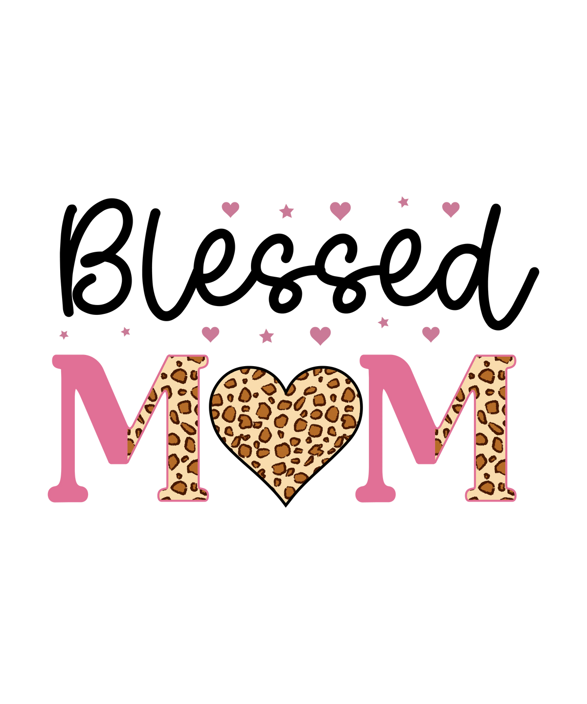 Blessed Mom    Mother's Day Holiday Ready To Press Dtf Transfers dtfintexas