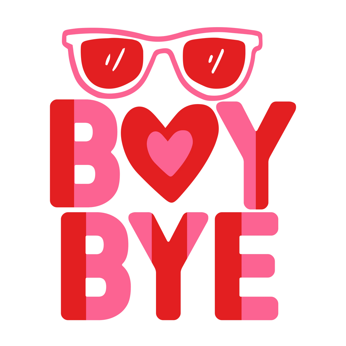 Boy bye-01 (3) Valentine' s Day  Holiday Ready To Press Dtf Transfers dtfintexas