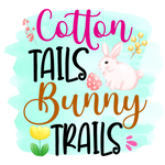 Cotton Tails Bunny Easter Day Holiday Ready To Press Dtf Transfers dtfintexas