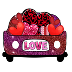 Car Love  Valentine' s Day  Holiday Ready To Press Dtf Transfers dtfintexas