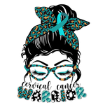 Cervical cancer warrior     Mother's Day Holiday Ready To Press Dtf Transfers dtfintexas