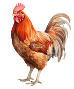 Chicken  Rooster Watercolor   Farm Animals  Animals  Ready To Press Dtf Transfers dtfintexas