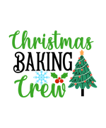 Christmas Baking Crew   Chrıstmas  Holıdays  Ready To Press Dtf Transfers dtfintexas