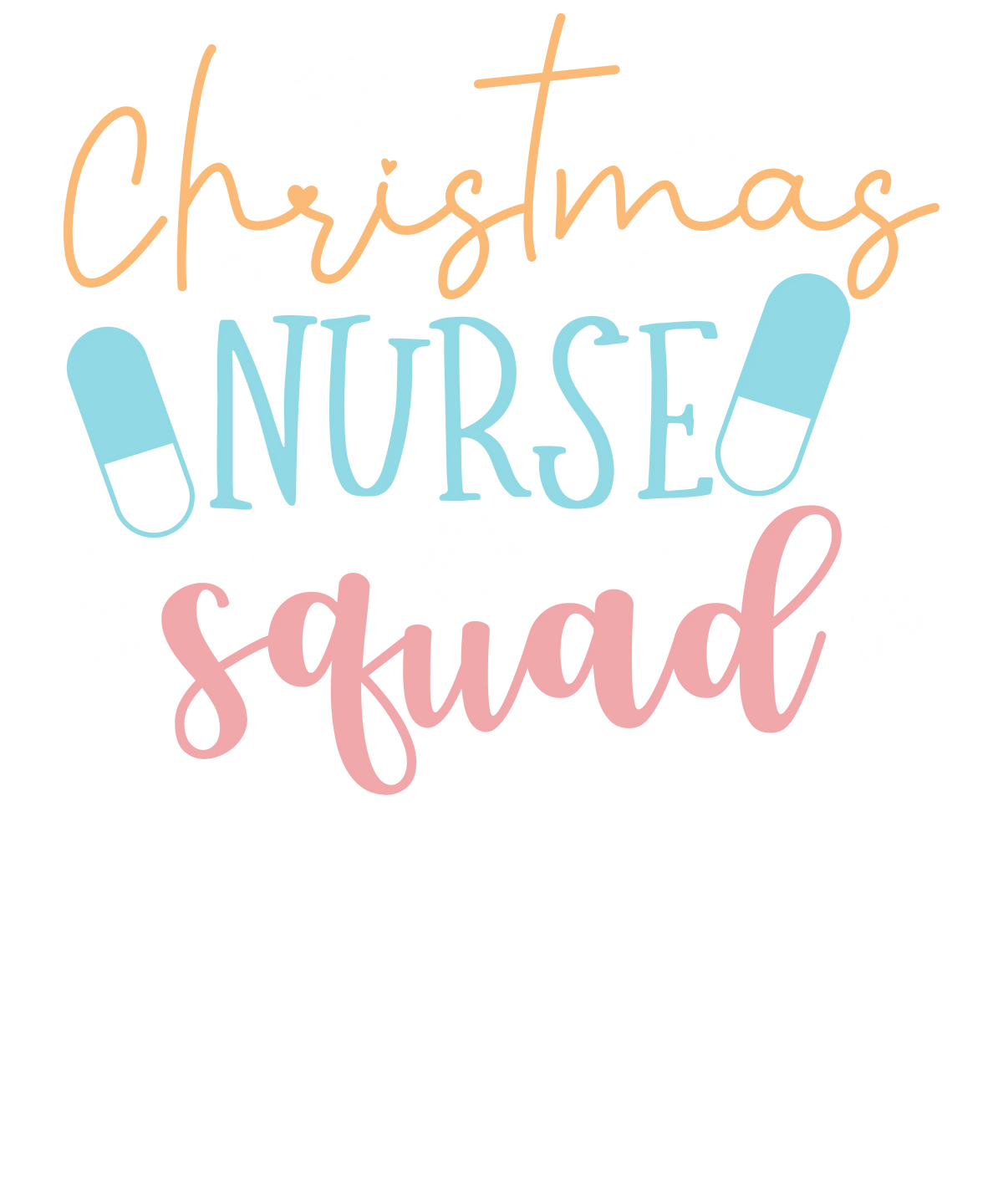 Christmas Nurse  Christmas Holidays  Ready To Press Dtf Transfers dtfintexas
