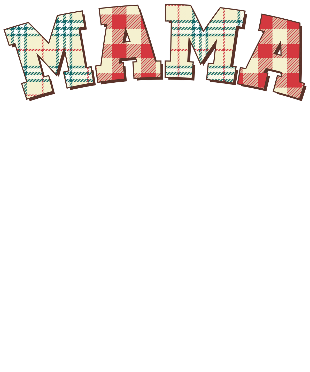 Christmas MAMA Christmas Holidays  Ready To Press Dtf Transfers dtfintexas