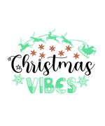 Christmas  Vibes 1   Christmas Holidays  Ready To Press Dtf Transfers dtfintexas