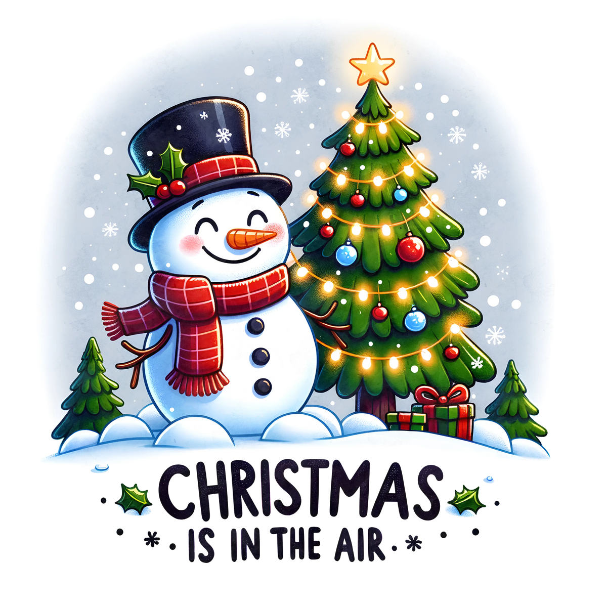 CHRISTMAS IS IN THE AIR  CHRISTMAS Ready To Press dtfintexas