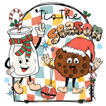 Cookies Milk Santa6 Christmas Holidays  Ready To Press Dtf Transfers dtfintexas