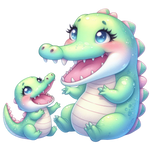 Crocodile  Farm Animals  Animals  Ready To Press Dtf Transfers dtfintexas