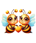 Cute Bees 17   Farm Animals  Animals  Ready To Press Dtf Transfers dtfintexas