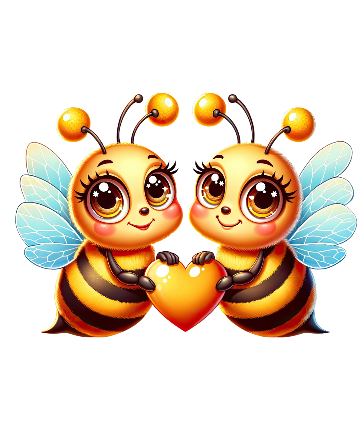 Cute Bees 17   Farm Animals  Animals  Ready To Press Dtf Transfers dtfintexas