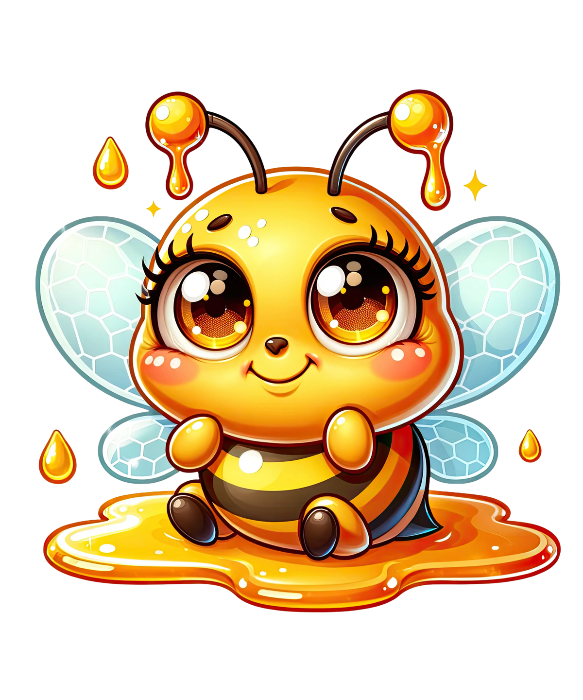 Cute Bees 18  Farm Animals  Animals  Ready To Press Dtf Transfers dtfintexas