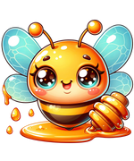 Cute Bees 19  Farm Animals  Animals  Ready To Press Dtf Transfers dtfintexas