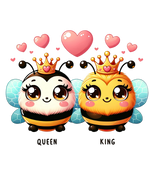 Cute Bees 32  Farm Animals  Animals  Ready To Press Dtf Transfers dtfintexas
