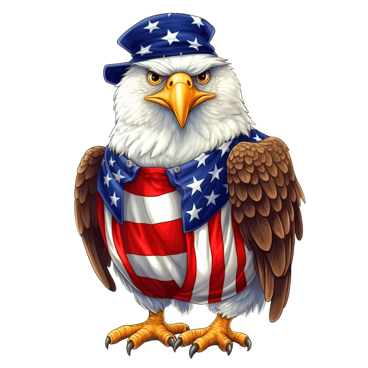 Cute patriotic Eagle 1 PATRIOTIC  HOLIDAYS READY TO PRESS dtfintexas