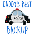 Daddy Best Backup Police Military & First Responders Ready To Press Dtf Transfers dtfintexas