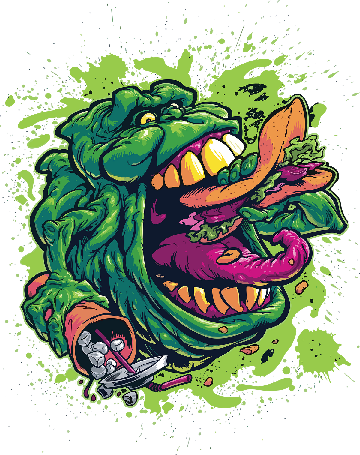 Dragon (15)  Danger Monster Street Ready To Press  Dtf Transfers dtfintexas