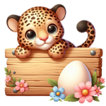Easter Animal Peeking 10 Easter Holiday Ready To Press Dtf Transfers dtfintexas