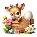 Easter Animal Peeking 15 Easter Holiday Ready To Press Dtf Transfers dtfintexas