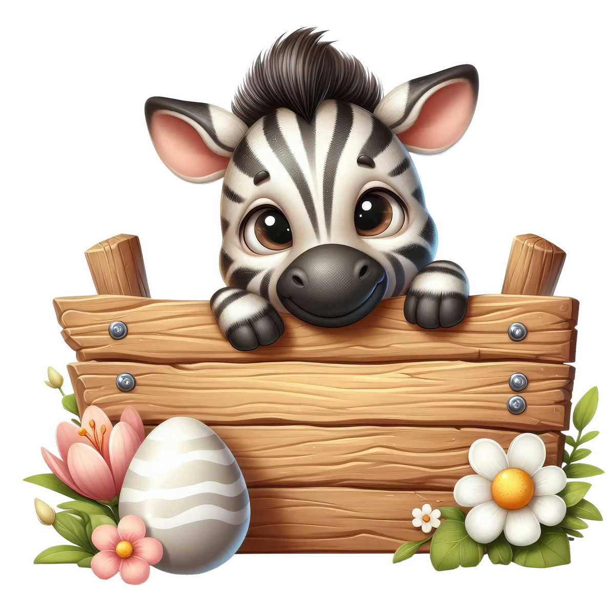 Easter Animal Peeking 5 Easter Day Holiday Ready To Press Dtf Transfers dtfintexas