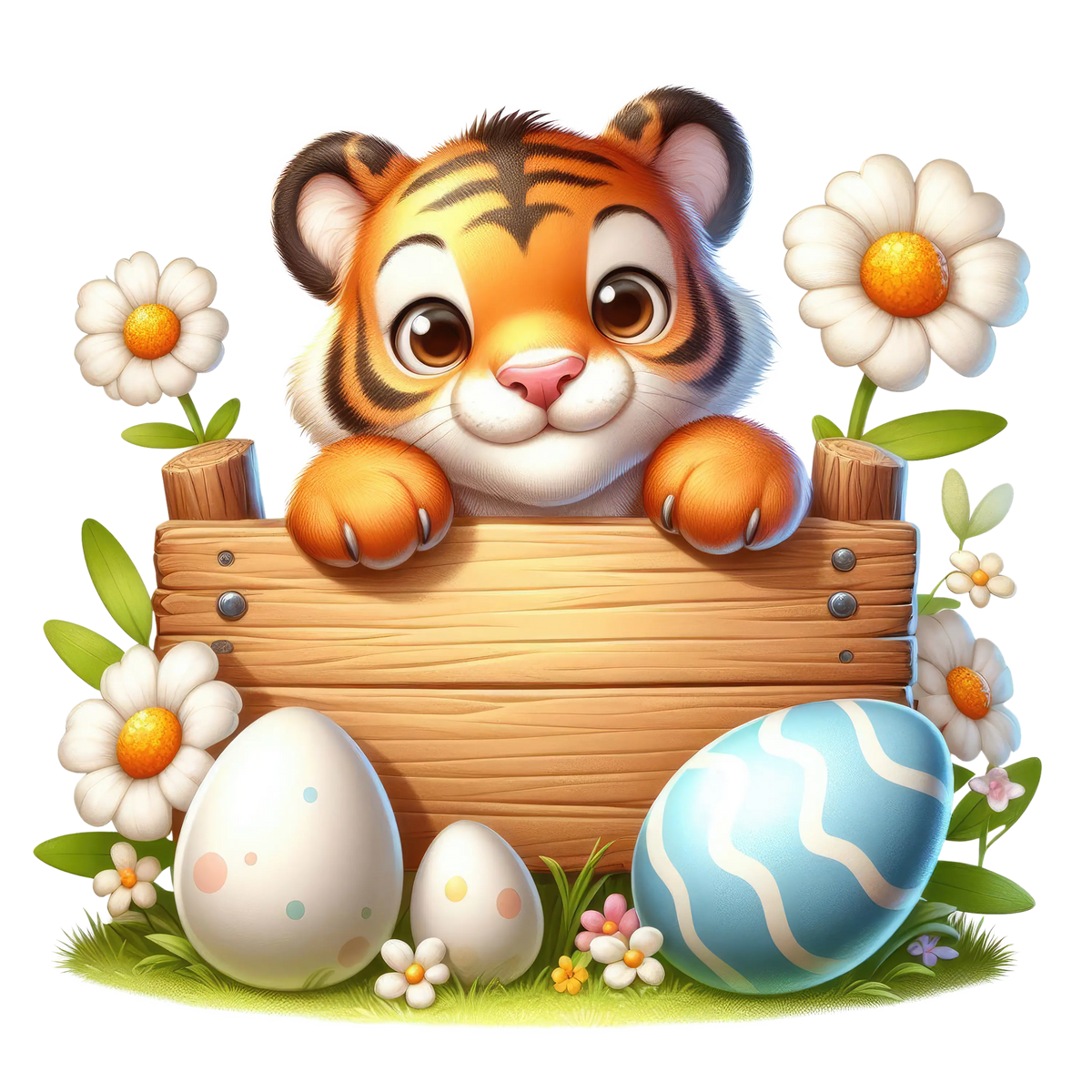 Easter Animal Peeking 7 Easter Holiday Ready To Press Dtf Transfers dtfintexas