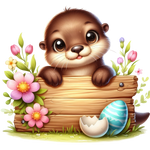 Easter Animal Peeking 8 Easter Holiday Ready To Press Dtf Transfers dtfintexas