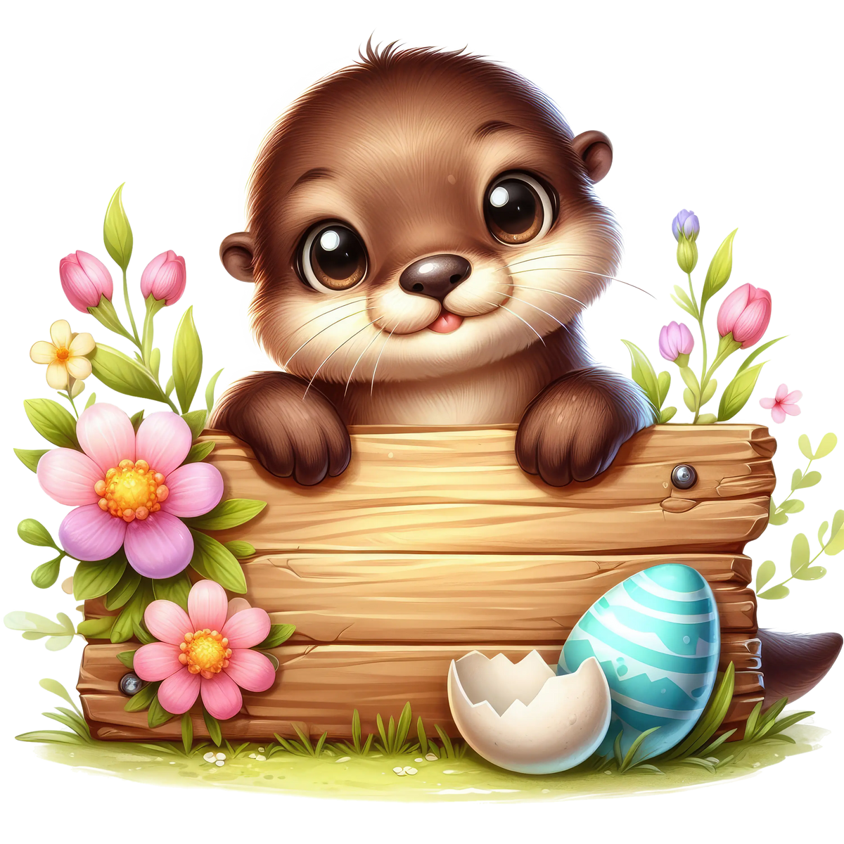 Easter Animal Peeking 8 Easter Holiday Ready To Press Dtf Transfers dtfintexas