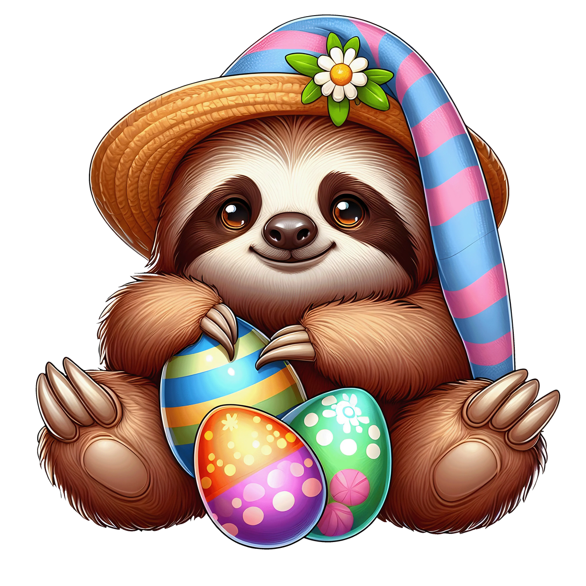 Copy of Sloths  Easter 91 Easter Day  Holiday Ready To Press Dtf Transfers dtfintexas