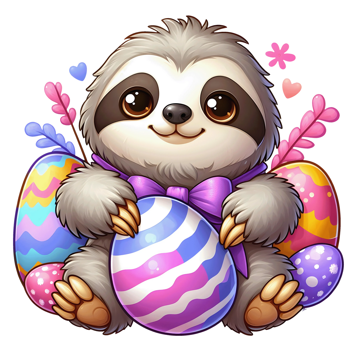 Sloths  Easter 93  Easter Day  Holiday Ready To Press Dtf Transfers dtfintexas